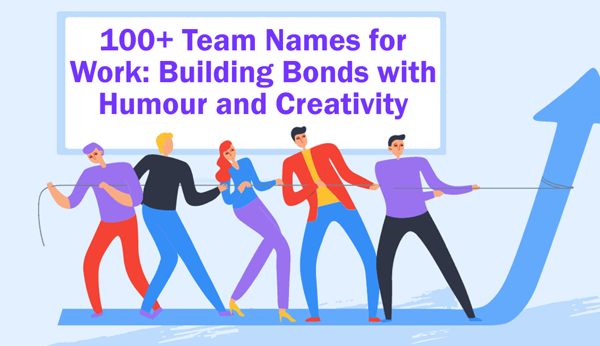 Creative team names brainstorming session